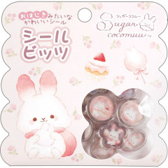 Japan San-X Sparkly Marble Sticker Flakes - Sugarcocomuu