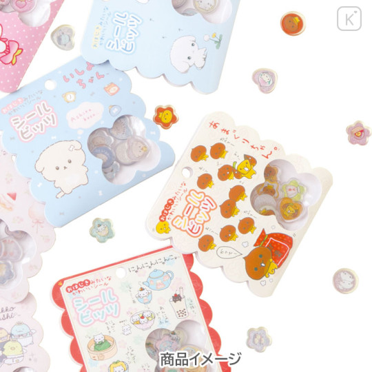 Japan San-X Sparkly Marble Sticker Flakes - Amaguri-chan - 3