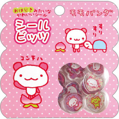 Japan San-X Sparkly Marble Sticker Flakes - Momo Panda