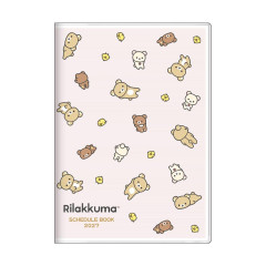 Japan San-X B6 Monthly Schedule Book - Rilakkuma : Relax 2027