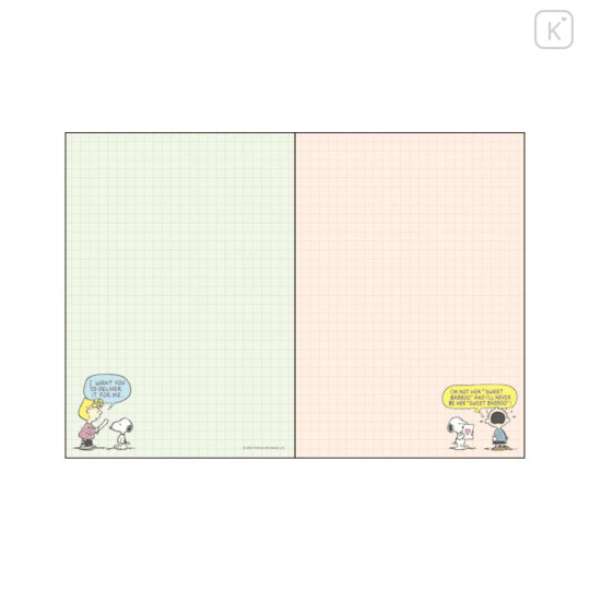 Japan Peanuts B6 Monthly Schedule Book - Snoopy & Woodstock : House 2027 - 3