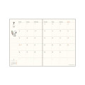 Japan Peanuts B6 Monthly Schedule Book - Snoopy : Kids Fun 2027 - 2
