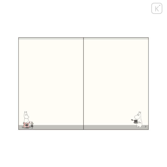 Japan Moomin B6 Monthly Schedule Book - Hattifatteners & Little My : Red 2027 - 3