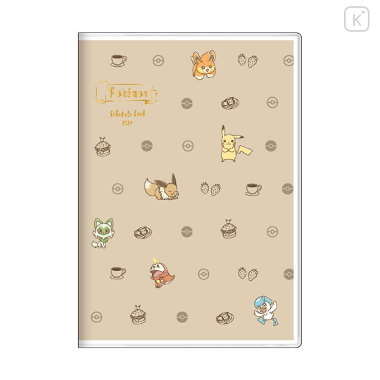 Japan Pokemon B6 Monthly Schedule Book - Characters : Fun 2027 - 1