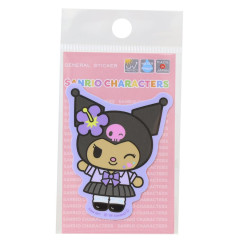 Japan Sanrio Vinyl Sticker - Kuromi : Gogo Gal Collection Tan Sunburned