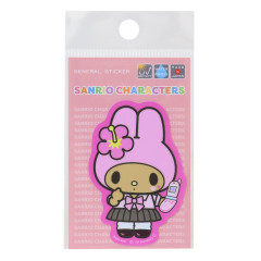 Japan Sanrio Vinyl Sticker - My Melody : Gogo Gal Collection Tan Sunburned