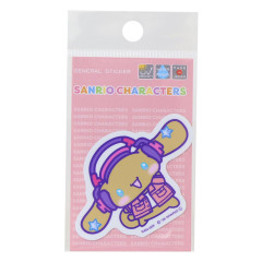 Japan Sanrio Vinyl Sticker - Cinnamoroll : Heisei Pop Tan Sunburned Heisei Pop