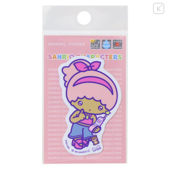 Japan Sanrio Vinyl Sticker - Little Twin Stars Lala : Heisei Pop Tan Sunburned - 1