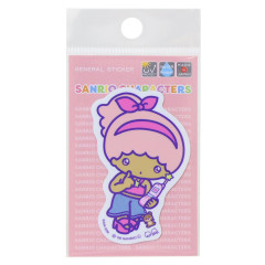 Japan Sanrio Vinyl Sticker - Little Twin Stars Lala : Heisei Pop Tan Sunburned