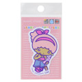 Japan Sanrio Vinyl Sticker - Little Twin Stars Lala : Heisei Pop Tan Sunburned - 1