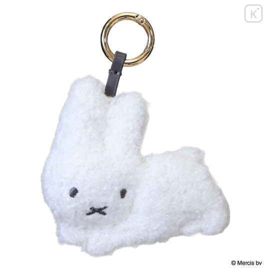 Japan Miffy Mascot Holder Bag Charm - Miffy : Rabbit Boa - 1