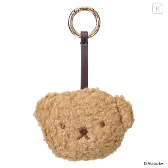Japan Miffy Mascot Holder Bag Charm - Boris : Face Boa - 1