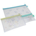 Japan Peanuts Clear Flat Pouch Set - Snoopy : Charlie - 2