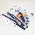 Japan The Powerpuff Girls Clear Flat Pouch Set - Pixel Art - 3