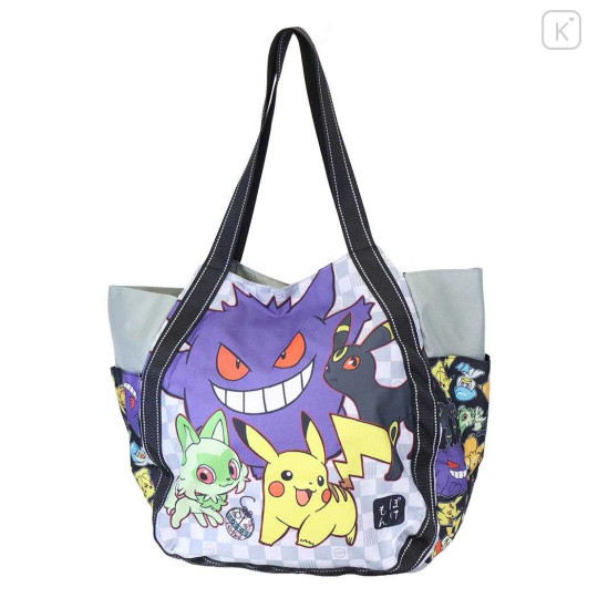 Japan Pokemon Balloon Tote Bag - Sakura Retro - 1