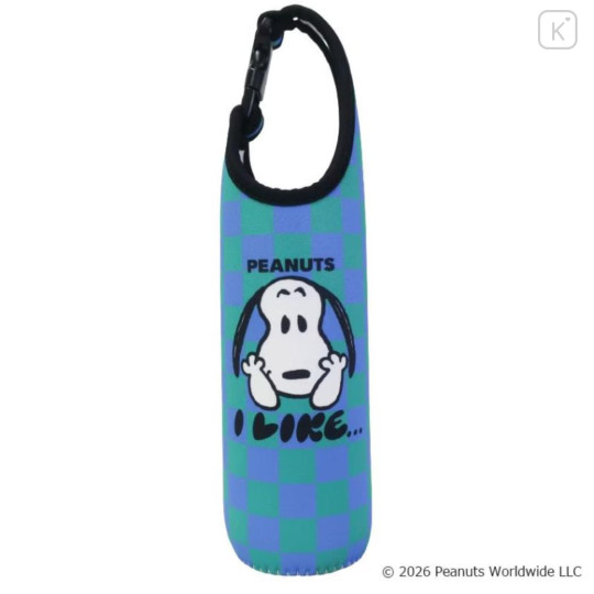 Japan Peanuts Plastic Bottle Holder Carrier - Snoopy : Thinking I Like - 1