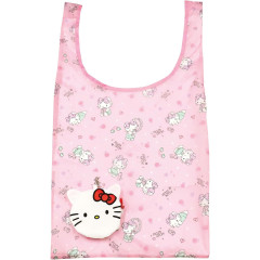Japan Sanrio Mascot Eco Bag - Hello Kitty : Pink