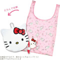 Japan Sanrio Mascot Eco Bag - Hello Kitty : Pink - 4