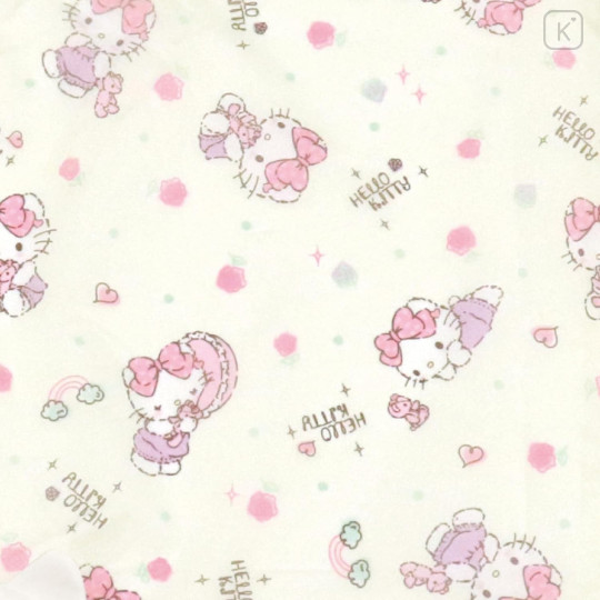 Japan Sanrio Mascot Eco Bag - Hello Kitty : Yellow - 5
