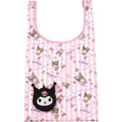 Japan Sanrio Mascot Eco Bag - Kuromi : Pink