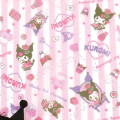 Japan Sanrio Mascot Eco Bag - Kuromi : Pink - 5