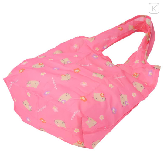 Japan Sanrio Mascot Eco Bag - Hello Kitty : Suntanned - 2