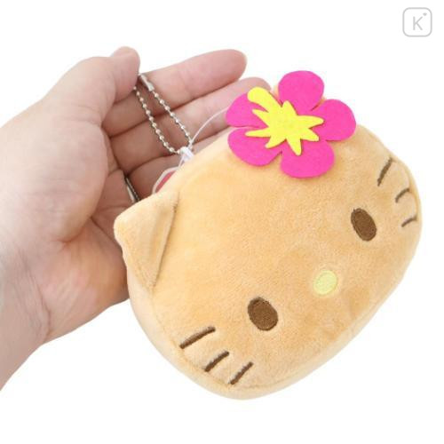 Japan Sanrio Mascot Eco Bag - Hello Kitty : Suntanned - 4