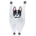 Japan Wonderful Peace Eco Shopping Bag & Mascot Pouch - Dog Swinging French Bulldog - 1