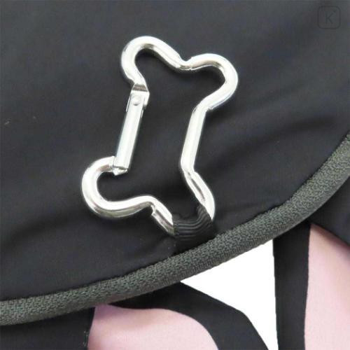 Japan Wonderful Peace Eco Shopping Bag & Mascot Pouch - Dog Swinging French Bulldog - 5
