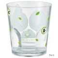 Japan Monchhichi Clear Acrylic Tumbler - Monchhichi-chan & Monchhichi-kun : Colors Matcha Green - 2