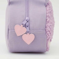 Japan Monchhichi Plush Die-Cut Mascot Handbag - Monchhichi-kun : Colors Purple Face - 2