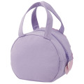 Japan Monchhichi Plush Die-Cut Mascot Handbag - Monchhichi-kun : Colors Purple Face - 3