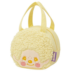 Japan Monchhichi Plush Die-Cut Mascot Handbag - Monchhichi-kun : Colors Yellow Face
