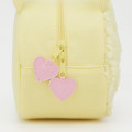 Japan Monchhichi Plush Die-Cut Mascot Handbag - Monchhichi-kun : Colors Yellow Face - 2