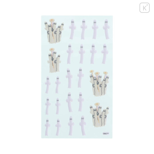 Japan Moomin Flock Sticker - Hattifatteners : Grey - 2