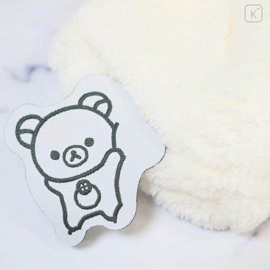 Japan San-X Mascot Spa Headband - Korilakkuma : Basic Rilakkuma Monochrome - 3