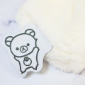 Japan San-X Mascot Spa Headband - Korilakkuma : Basic Rilakkuma Monochrome - 3
