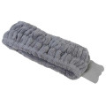 Japan San-X Mascot Spa Headband - Rilakkuma : Basic Rilakkuma Monochrome Grey - 2