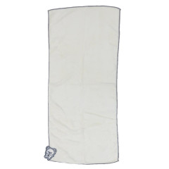 Japan San-X Hair Turban - Korilakkuma : Basic Rilakkuma Monochrome Microfiber White
