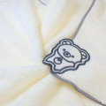 Japan San-X Hair Turban - Korilakkuma : Basic Rilakkuma Monochrome Microfiber White - 2