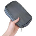 Japan San-X Vertical Cosmetic Pouch - Rilakkuma : Grey - 2