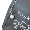 Japan San-X Vertical Cosmetic Pouch - Rilakkuma : Grey - 5