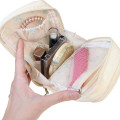 Japan San-X Vertical Cosmetic Pouch - Rilakkuma : Ivory - 3