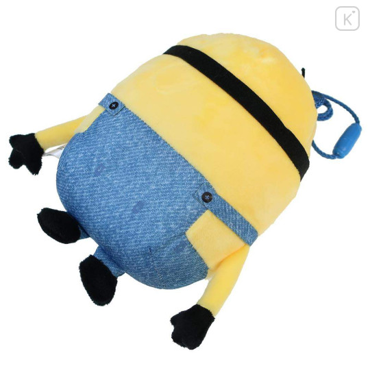 Japan Minions Plush Neck Pouch - Minions & Monsters Ed - 2