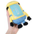 Japan Minions Plush Pass Case Pouch with Reel - Minions & Monsters Henry - 2