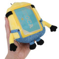 Japan Minions Plush Pass Case Pouch with Reel - Minions & Monsters Ed - 2