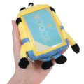 Japan Minions Plush Pass Case Pouch with Reel - Minions & Monsters James - 2