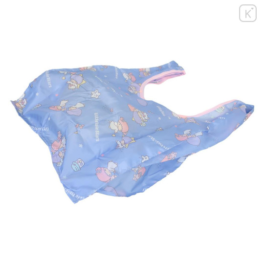 Japan Sanrio Drawstring Storage Mini Eco Bag - Little Twin Stars - 2