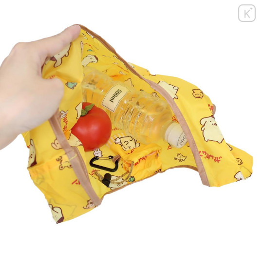 Japan Sanrio Drawstring Storage Mini Eco Bag - Pompompurin - 3