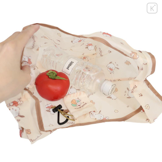 Japan Sanrio Drawstring Storage Mini Eco Bag - Pochacco - 3